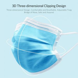 Disposable 3-ply Face Mask
